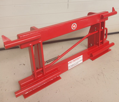 Euro Norm Adapter für Hoflader Weidemann HV