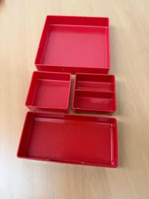 65 Stk. Lista Schubladeneinteilung / Einsatzkästen Nr. 23