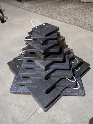 Abstützplatten für Kräne