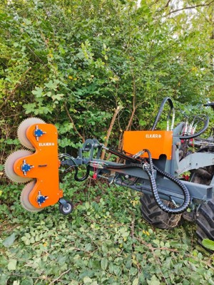 Astfräse für Kleinbagger und Kleinlader, Astsäge