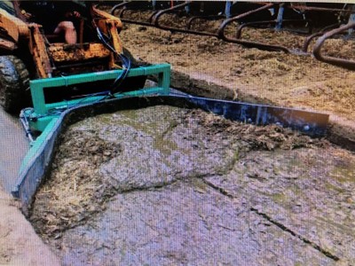 -Vario-Mistschieber, hydr. verstellbar