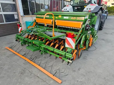 Herse Amazone KE 303 et semoir AD 303