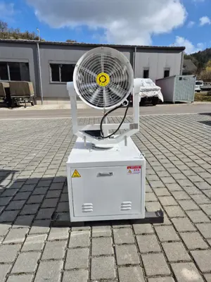 Staubbindemaschine Berieselungsanlage Benebler Schneekanone