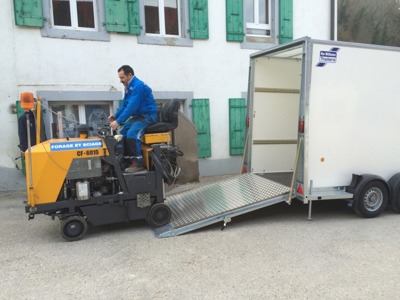 ACTION : Neuf : remorque fourgon BV 105 Ifor Williams