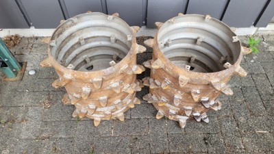 Stachelräder Klimmfix Aebi CC110