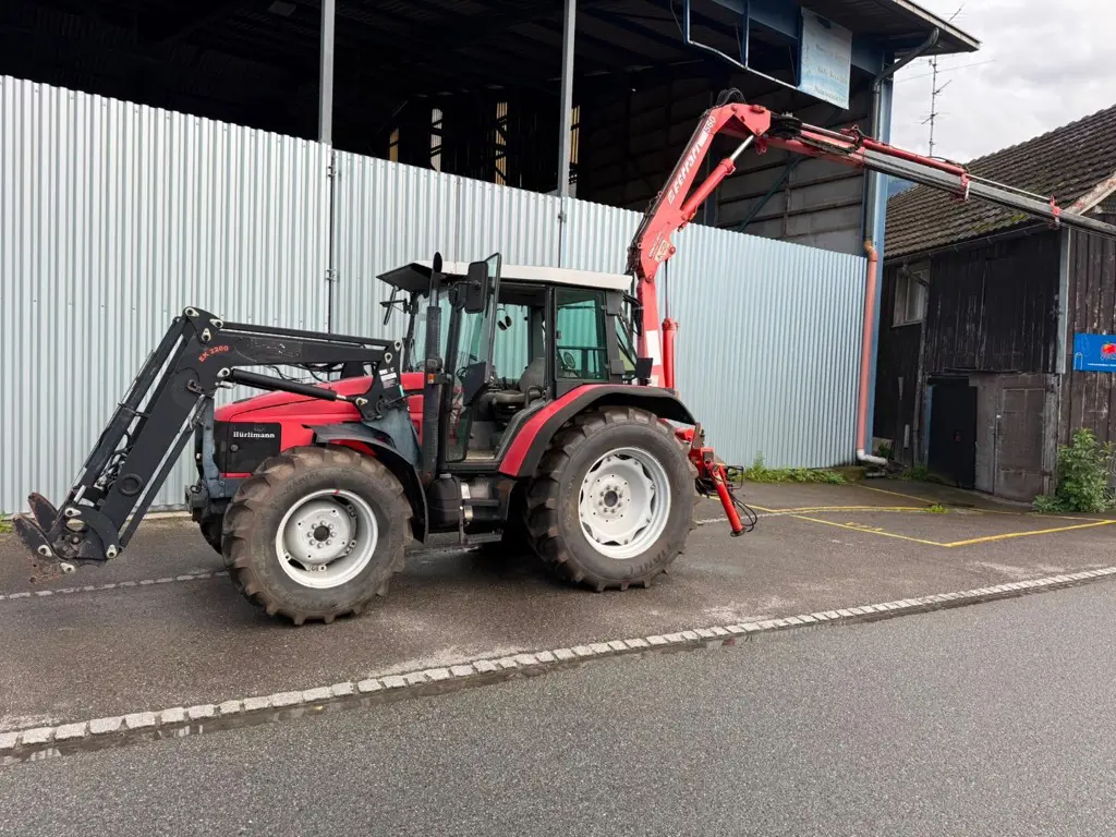 Traktor Hürlimann H 908 VDT