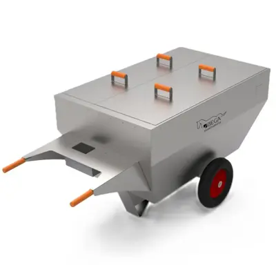 Heubedampfer 3XL Pro - Staubfreies Heu für Pferde