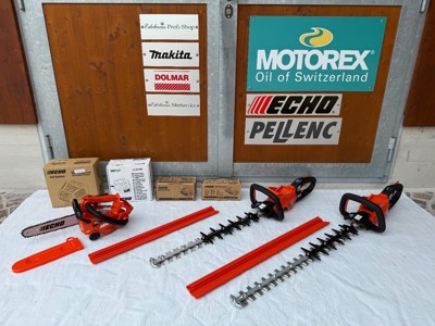 AKTION! ECHO Akku Heckenscheren und Baumpflegesäge