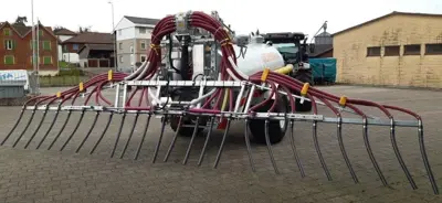 Jauchefass Güllenfass 6000 Liter mit Kohli Schleppschlauchverteiler