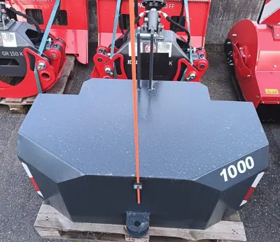 Gewicht 1000 kg Frontgewicht