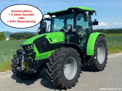 Deutz 5105 GS, FH/FZ, Klima, 3 DW, SDD Lenksystem, Druckluft , 30/30 Gänge