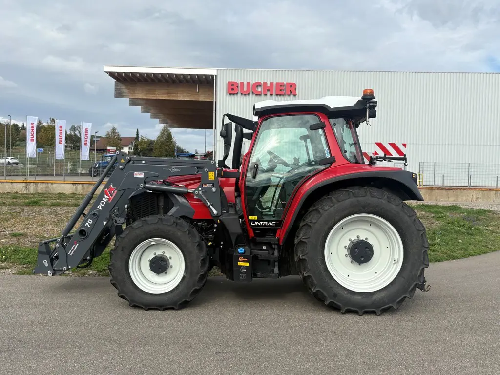Lindner Lintrac 130 Allradlenkung, Forstausrüstung