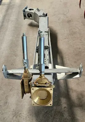 Einlaufrohr BeTEC mit hydraulischen Schieber