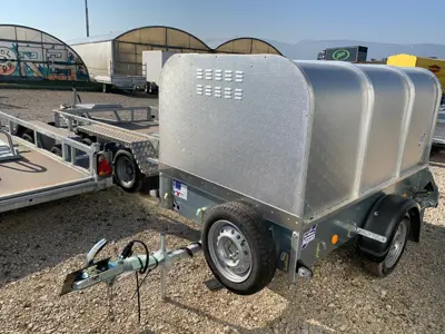 Remorque Ifor Williams P6e avec hardtop