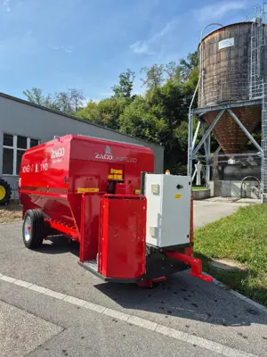 Futtermischwagen Zago King 110 Selbstfahrend Elektrisch