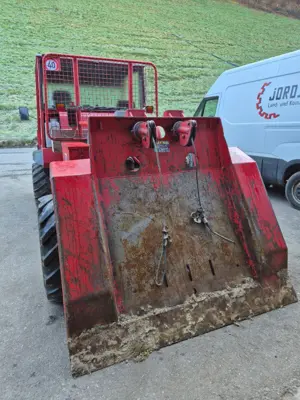 Rückeschild mit Seilwinde