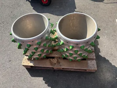 Stachelräder Alu  5-reihig