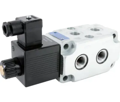 Abverkauf Umschaltventil  6/2 Wege G3/8 12 V DC