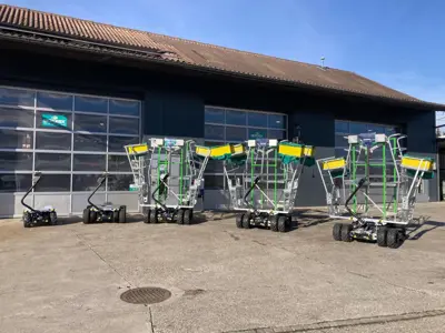 Mehrzweckwagen Obstarbeitsbühne Frucotec Lady