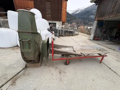 Heugebläse Lanker Kombi mit Schütteltrog