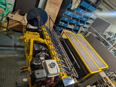 Topfballen-Pflanzmaschine