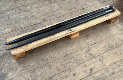 2 Stück Ballenladerzinken Rundballendorne zu Traktor-Ballenzange RAZOPARTS