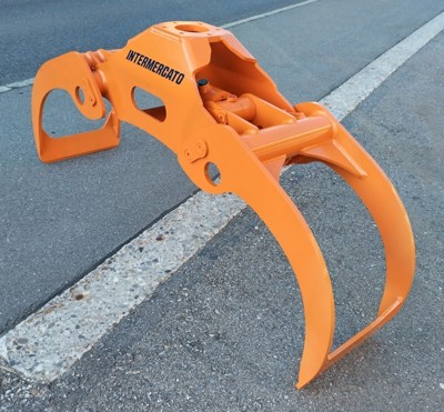 Holzgreifer für LKW-Ladekräne