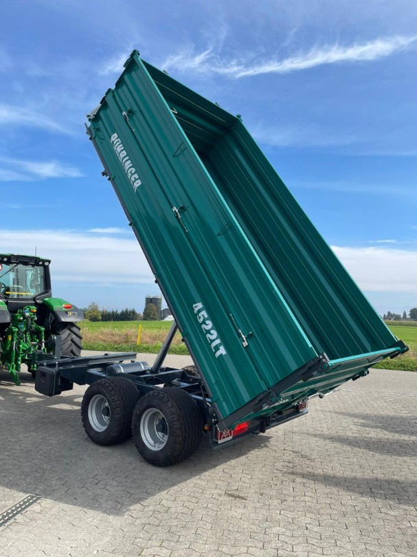 Dreiseitenkipper Pühringer 4522LT / 13 Tonnen / 40 km/h / Druckluftbremse