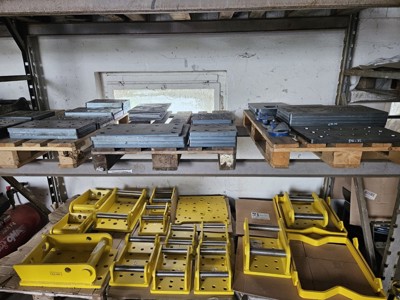 Adapterplatte und Anschweissrahmen