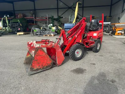 Weidemann 1140 avec pelle et croco