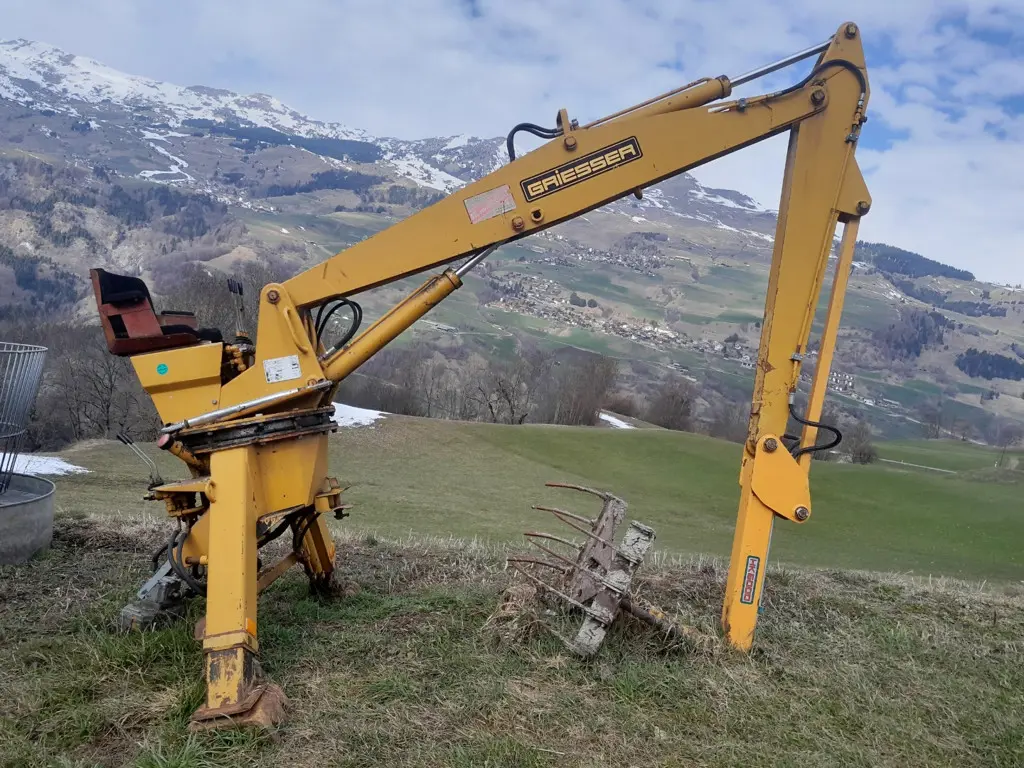 Griesser 3 Punkt Mistkran