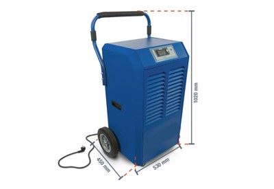 Mobiler Bautrockner BT1350 Entfeuchter Trockner 230V