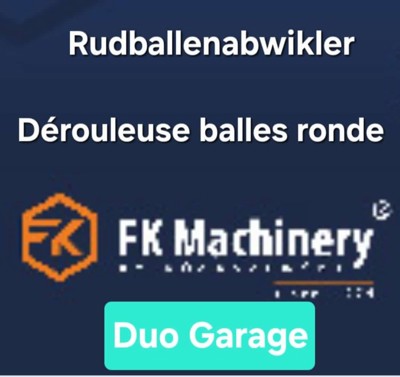 Dérouleuse de balles rondes