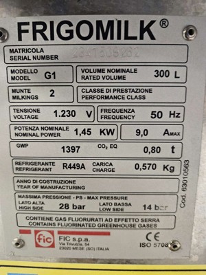 Milchkühlwanne 300 L