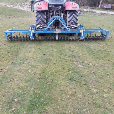 Wiesenbelüfter 5m, hydr. klappbar