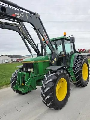 John Deere 6900 mit Druckluft & Frontlader PERLE!