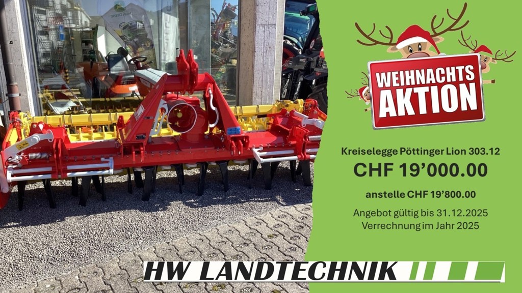 Kreiselegge Pöttinger Lion 303.12