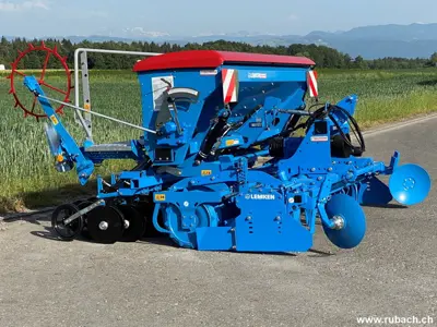 Lemken Zirkon 8/300 / Saphir 9/300, Säkombi mit Tiefenführungsrollen