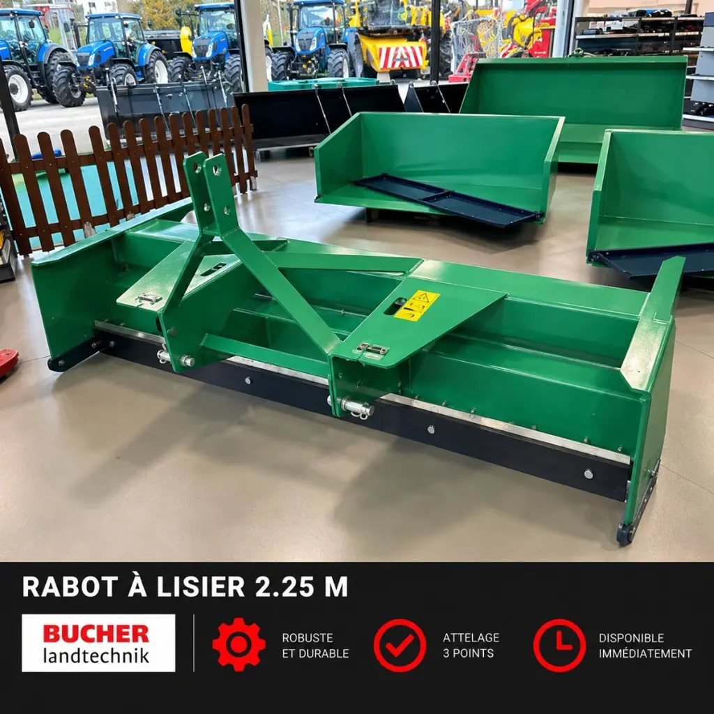 Rabot à lisier 2.25 m