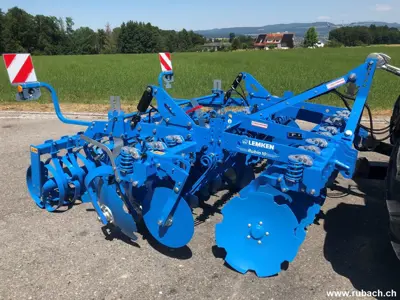 Lemken Rubin 10/300 Kurzscheibenegge, Arbeitsbreite 300cm, Flexringwalze
