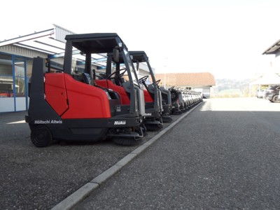 Hako Putzmaschine Wischmaschine Kehrmaschine Kehrsaugmaschine