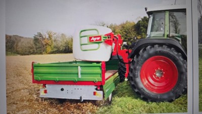 Agrar BZ 160 Ballenzange mit Stapelrahmen