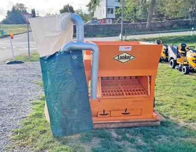 Lanker, Heurüstmaschine Kunststoffzinken