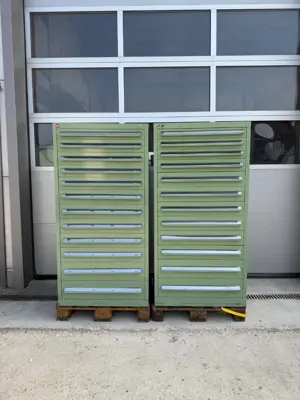 2 Stk. Vidmar Schubladenstock / Schubladenschrank Nr. 10