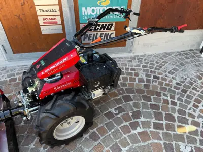 Köppl Multitalent MT14 mit Kreiselegge + Sähkasten