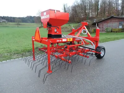 Sportplatzstriegel, Striegel mit Krummenacher EPS7
