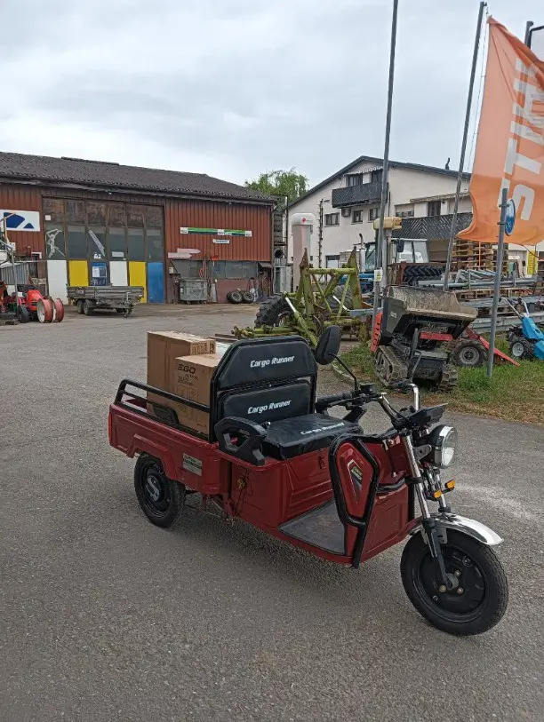 Cargo Runner Compact Lastendreirad Elektrodreirad Tuktuk