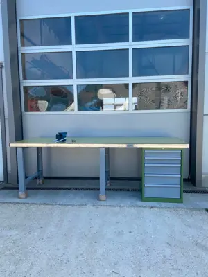 Lista Werkbank mit Schraubstock Nr. 95