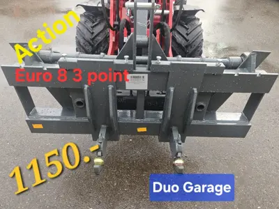 Adaptateur Euro 8 trois points