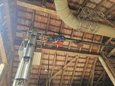 Heuentnahmekran/Heukran Sumag/Frischkopf